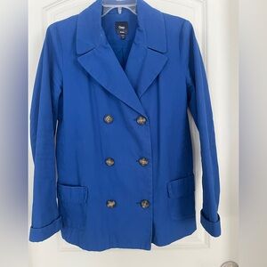 GAP Royal Blue Double-Breasted Spring Jacket